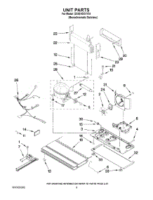 06 - Unit Parts parts for Whirlpool Refrigerator GX5SHDXVY04 from AppliancePartsPros.com