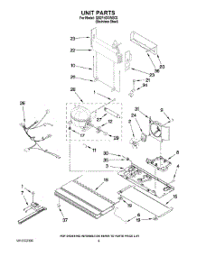 06 - Unit Parts parts for Whirlpool Refrigerator GB2FHDXWS03 from AppliancePartsPros.com