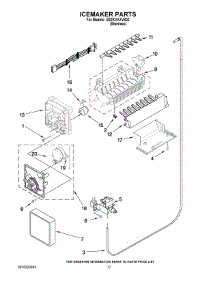 10 - Icemaker Parts parts for Whirlpool Refrigerator GS2KVAXVS02 from AppliancePartsPros.com