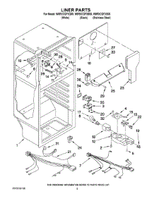 03 - Liner Parts parts for Whirlpool Refrigerator W8RXCGFXS00 from AppliancePartsPros.com