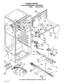 03 - Liner Parts parts for Whirlpool Refrigerator W8RXNGMWQ02 from AppliancePartsPros.com