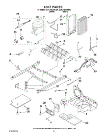 09 - Unit Parts parts for Whirlpool Refrigerator ED5JHEXWB00 from AppliancePartsPros.com