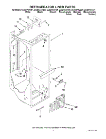 02 - Refrigerator Liner Parts parts for Whirlpool Refrigerator GC3SHAXVS01 from AppliancePartsPros.com