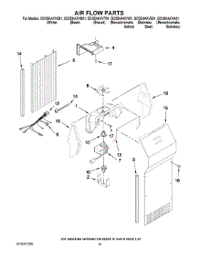 09 - Air Flow Parts parts for Whirlpool Refrigerator GC3SHAXVA01 from AppliancePartsPros.com