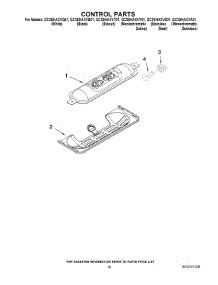 10 - Control Parts parts for Whirlpool Refrigerator GC3SHAXVA01 from AppliancePartsPros.com