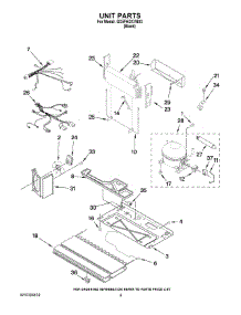06 - Unit Parts parts for Whirlpool Refrigerator GX5FHDXVB03 from AppliancePartsPros.com