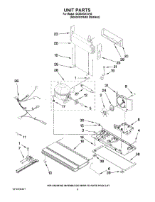 06 - Unit Parts parts for Whirlpool Refrigerator GX5SHDXVY03 from AppliancePartsPros.com