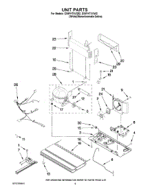 06 - Unit Parts parts for Whirlpool Refrigerator GX5FHTXVQ02 from AppliancePartsPros.com