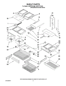 07 - Shelf Parts parts for Whirlpool Refrigerator GX5FHTXVQ02 from AppliancePartsPros.com