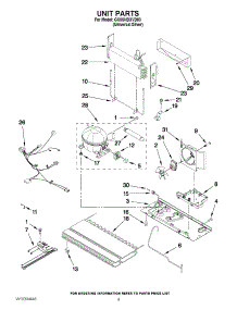 06 - Unit Parts parts for Whirlpool Refrigerator GX5SHDXVD03 from AppliancePartsPros.com