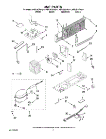 04 - Unit Parts parts for Whirlpool Refrigerator W8RXNGFWS01 from AppliancePartsPros.com