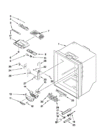 Refrigerator Liner parts for Whirlpool Refrigerator EF36BNNFSSPD from AppliancePartsPros.com