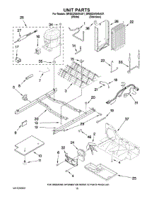09 - Unit Parts parts for Whirlpool Refrigerator BRS62ARANA01 from AppliancePartsPros.com