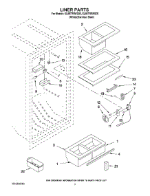 02 - Liner Parts parts for Whirlpool Refrigerator EL88TRRWQ00 from AppliancePartsPros.com