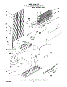 04 - Unit Parts parts for Whirlpool Refrigerator NWR0001Q00 from AppliancePartsPros.com