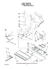 06 - Unit Parts parts for Whirlpool Refrigerator GX5SHTXVY02 from AppliancePartsPros.com