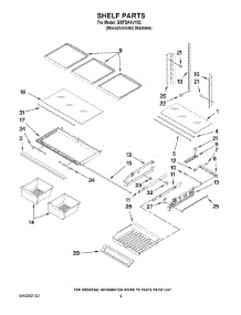 03 - Shelf Parts parts for Whirlpool Refrigerator GI0FSAXVY02 from AppliancePartsPros.com