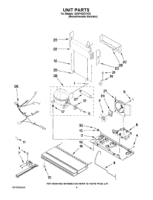 06 - Unit Parts parts for Whirlpool Refrigerator GX5FHDXVY02 from AppliancePartsPros.com