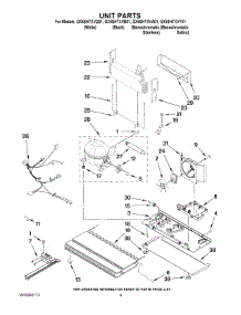 06 - Unit Parts parts for Whirlpool Refrigerator GX5SHTXVQ01 from AppliancePartsPros.com
