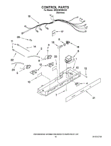 11 - Control Parts parts for Whirlpool Refrigerator BRS62BRBNA00 from AppliancePartsPros.com