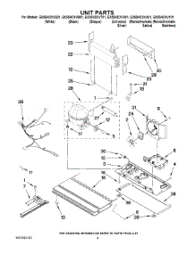 06 - Unit Parts parts for Whirlpool Refrigerator GX5SHDXVY01 from AppliancePartsPros.com
