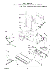 06 - Unit Parts parts for Whirlpool Refrigerator GX5FHTXVQ01 from AppliancePartsPros.com