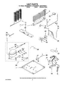 05 - Unit Par parts for Whirlpool Refrigerator G9IXEFMWB01 from AppliancePartsPros.com