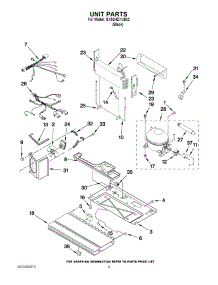 06 - Unit Parts parts for Whirlpool Refrigerator GX5SHDXVB02 from AppliancePartsPros.com