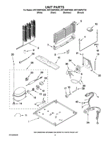 05 - Unit Parts parts for Whirlpool Refrigerator W9TXNMFWQ00 from AppliancePartsPros.com