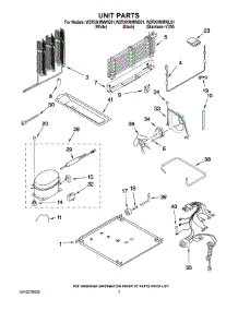 04 - Unit Parts parts for Whirlpool Refrigerator W2RXNMMWL01 from AppliancePartsPros.com