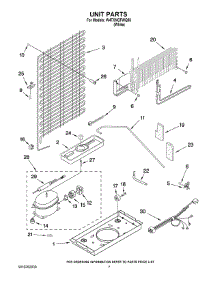 04 - Unit Parts parts for Whirlpool Refrigerator W4TXNGFWQ00 from AppliancePartsPros.com
