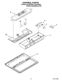 10 - Control Parts parts for Whirlpool Refrigerator EC3JHAXRS01 from AppliancePartsPros.com