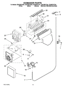 12 - Icemaker Parts, Optional Parts (Not Included) parts for Whirlpool Refrigerator ED2HBEXTB01 from AppliancePartsPros.com