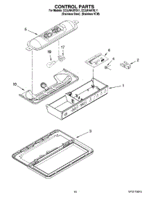 10 - Control Parts parts for Whirlpool Refrigerator EC3JHAXRS11 from AppliancePartsPros.com