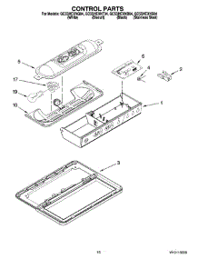 10 - Control Parts parts for Whirlpool Refrigerator GC5SHEXNT04 from AppliancePartsPros.com