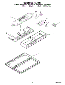 10 - Control Parts parts for Whirlpool Refrigerator GC5THEXNQ02 from AppliancePartsPros.com