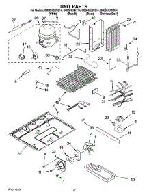11 - Unit Parts parts for Whirlpool Refrigerator GC3SHEXNB14 from AppliancePartsPros.com