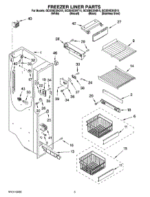 04 - Freezer Liner Parts parts for Whirlpool Refrigerator GC3SHEXNS15 from AppliancePartsPros.com