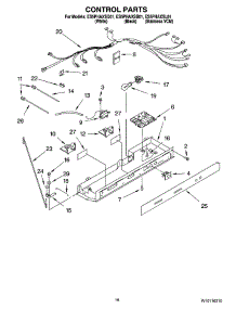 10 - Control Parts parts for Whirlpool Refrigerator ES5PHAXSB01 from AppliancePartsPros.com