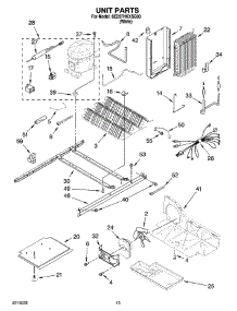09 - Unit Parts, Optional Parts (Not Included) parts for Whirlpool Refrigerator 6ED2FHKXSQ00 from AppliancePartsPros.com
