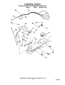 11 - Control Parts parts for Whirlpool Refrigerator ED2HHEXTQ00 from AppliancePartsPros.com