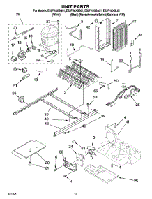 09 - Unit Parts parts for Whirlpool Refrigerator ES2FHAXSA01 from AppliancePartsPros.com