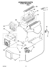12 - Icemaker Parts, Optional Parts (Not Included) parts for Whirlpool Refrigerator BRS70DBANA00 from AppliancePartsPros.com