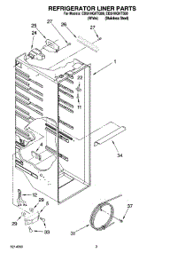02 - Refrigerator Liner Parts parts for Whirlpool Refrigerator ED5HHGXTQ00 from AppliancePartsPros.com
