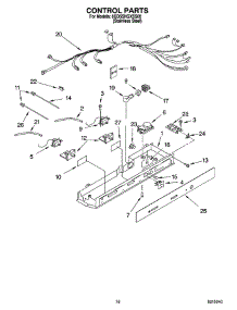 11 - Control Parts parts for Whirlpool Refrigerator 6GD5SHGXSS00 from AppliancePartsPros.com