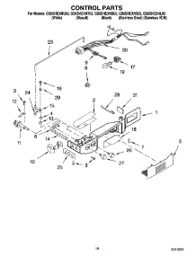 10 - Control Parts parts for Whirlpool Refrigerator GS6SHEXNB03 from AppliancePartsPros.com
