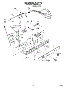 11 - Control Parts parts for Whirlpool Refrigerator ED2NHGXRL02 from AppliancePartsPros.com