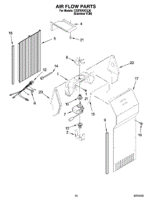 12 - Air Flow Parts, Optional Parts (Not Included) parts for Whirlpool Refrigerator ED2FHAXSL02 from AppliancePartsPros.com