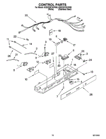 11 - Control Parts parts for Whirlpool Refrigerator 6GD25DCXHW08 from AppliancePartsPros.com