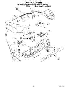 10 - Control Parts parts for Whirlpool Refrigerator ES5FHAXSB01 from AppliancePartsPros.com